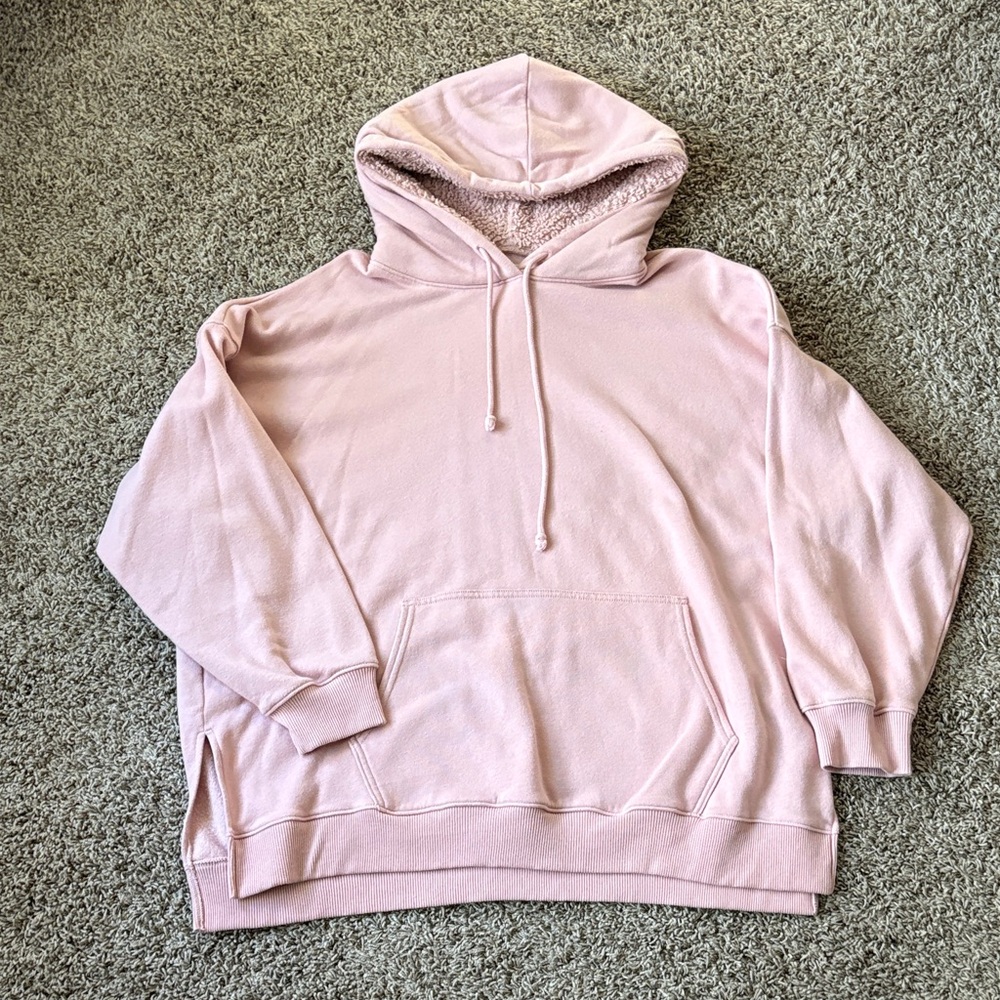 American Eagle Outfitters Soft Pink Sherpa